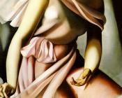 Portrait of Romana de la Salle - 塔梅拉·德·莱姆皮卡